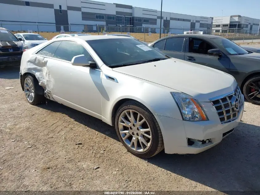 2013 CADILLAC CTS  VIN: 1G6DK1E31D0107605