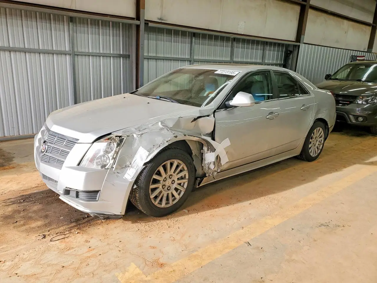 2011 CADILLAC CTS SILVER VIN: 1G6DE5EY5B0168740