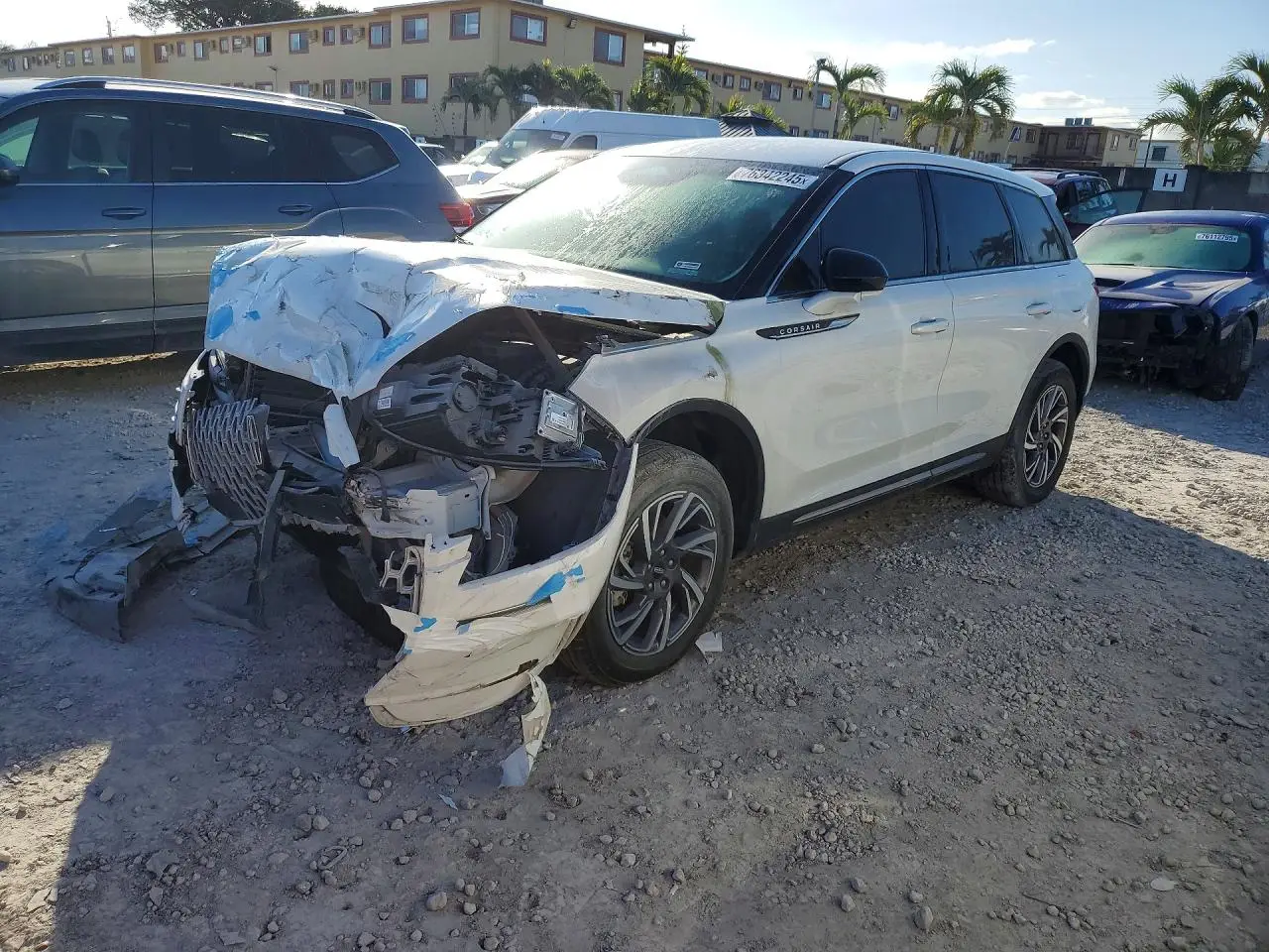 2023 LINCOLN CORSAIR WHITE VIN: 5LMCJ1CA0PUL04512