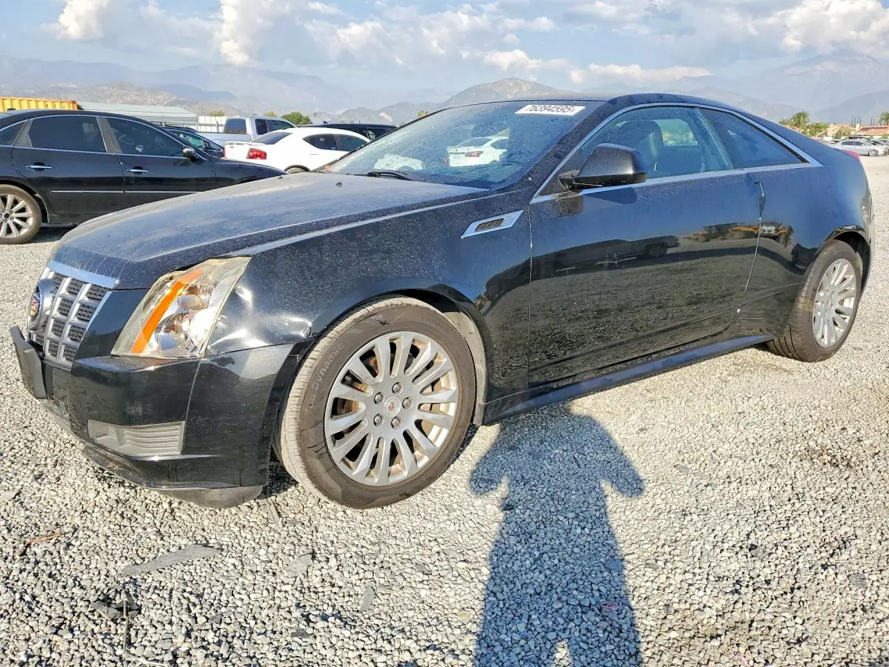 2012 CADILLAC CTS BLACK VIN: 1G6DA1E37C0110137