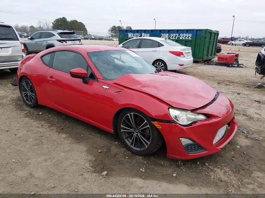 2014 SCION FR-S Red VIN: JF1ZNAA15E8704070