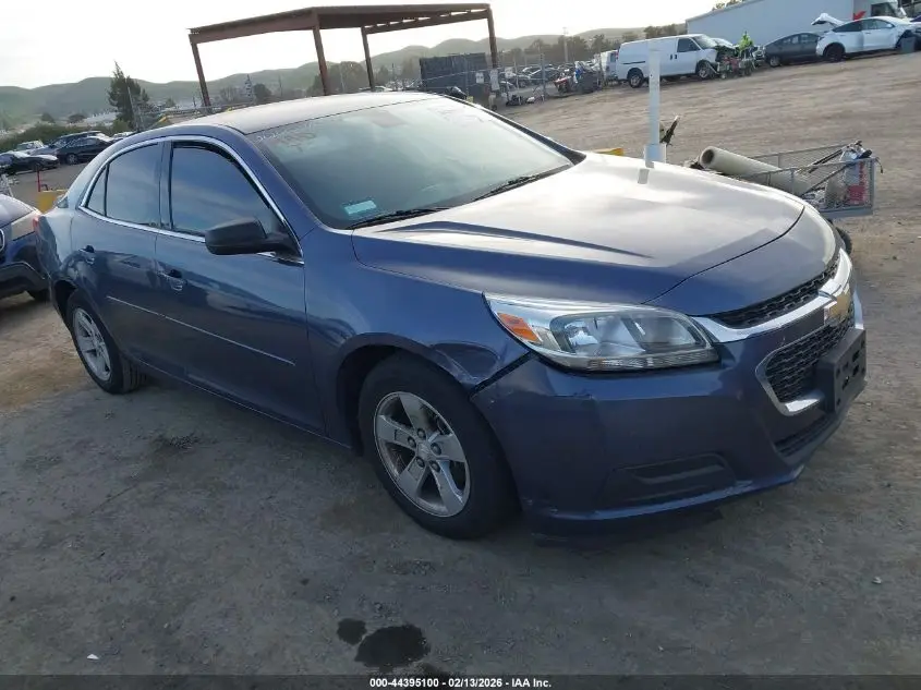 2015 CHEVROLET MALIBU Blue VIN: 1G11B5SL6FF281500