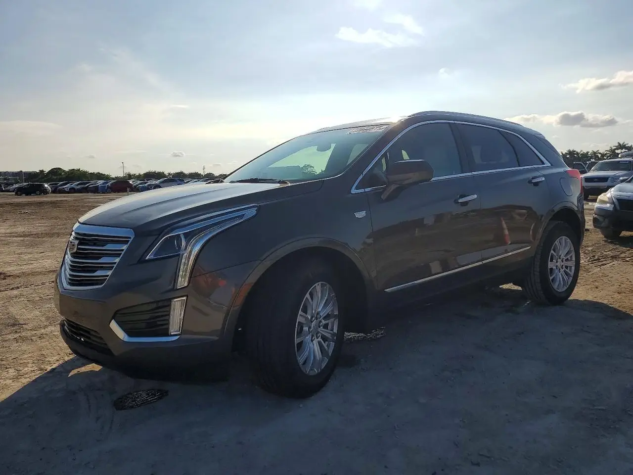 2019 CADILLAC XT5 GRAY VIN: 1GYKNARS9KZ190698