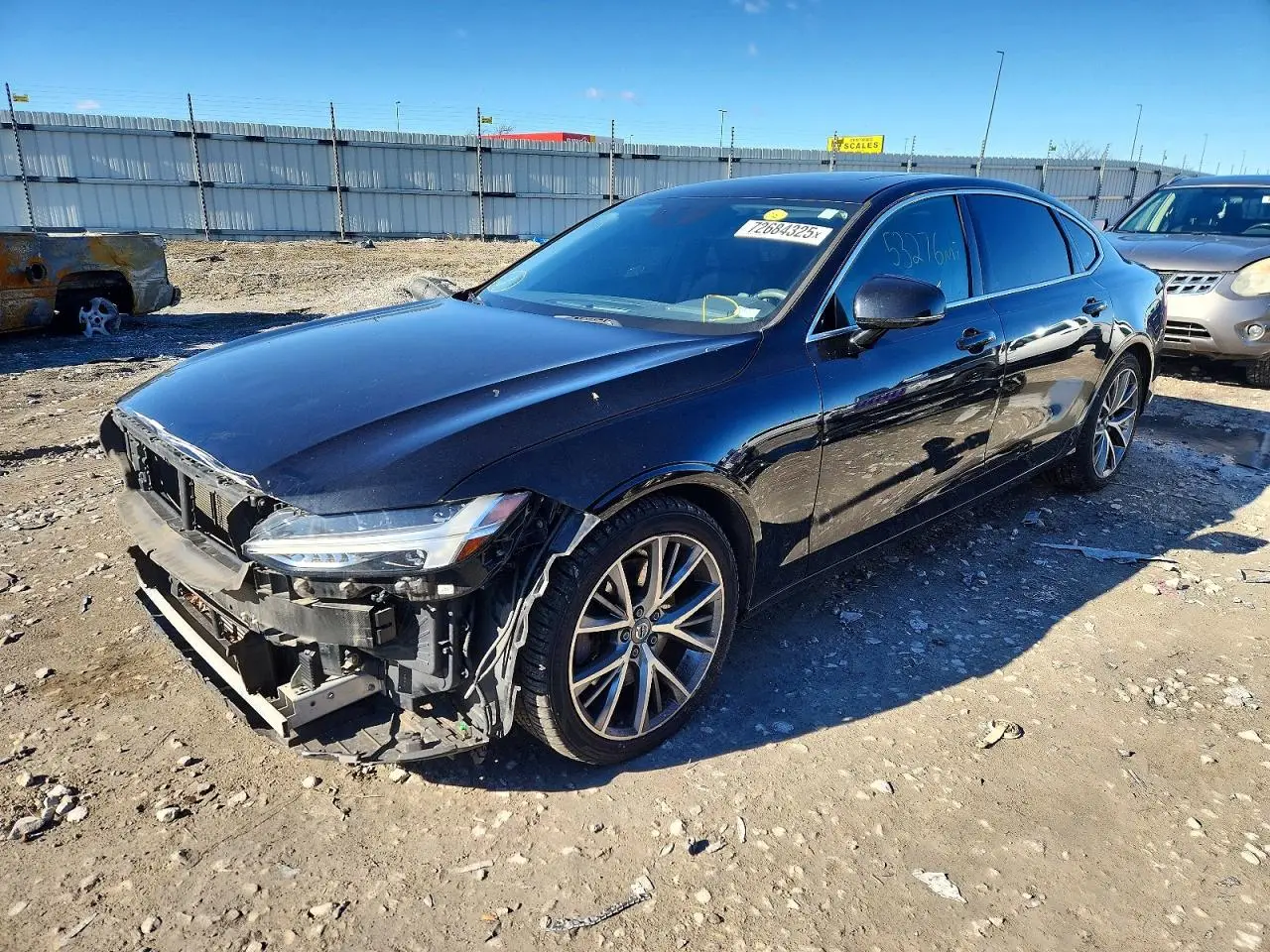 2018 VOLVO S90 BLACK VIN: LVY992MK9JP032354