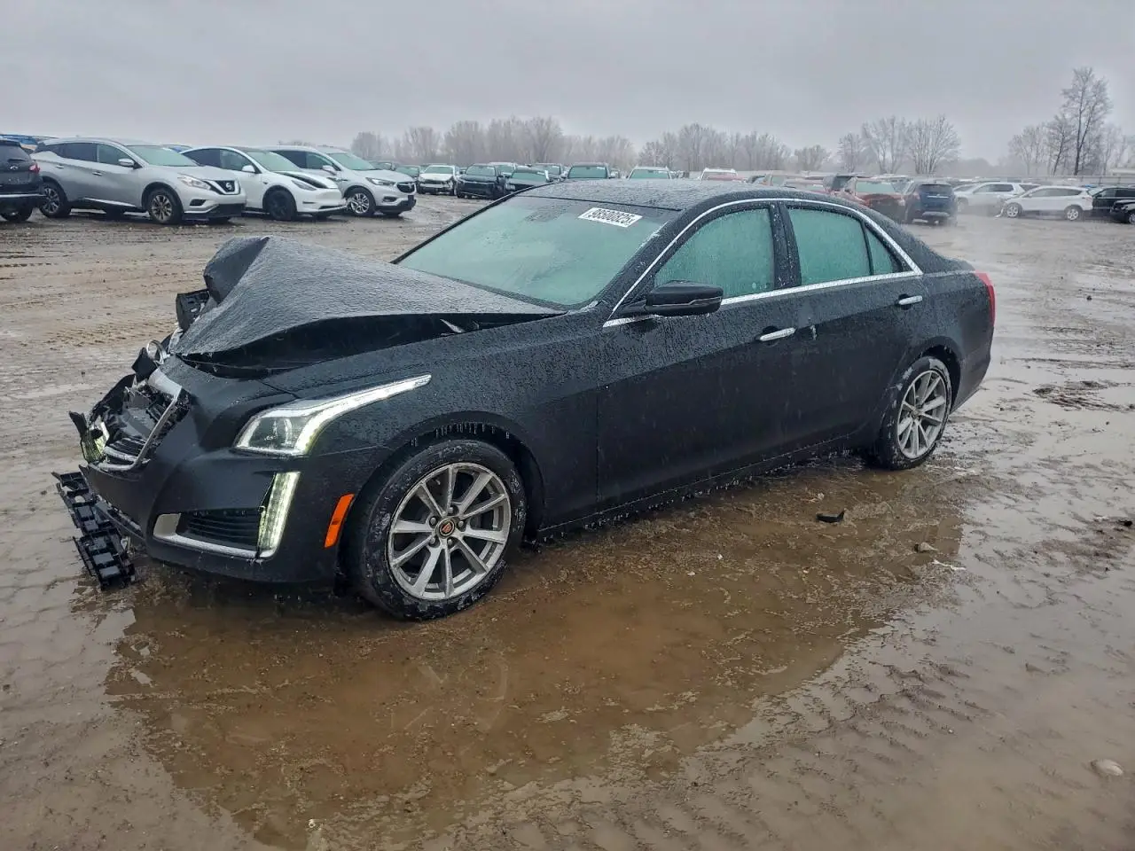 2019 CADILLAC CTS BLACK VIN: 1G6AX5SS4K0140294