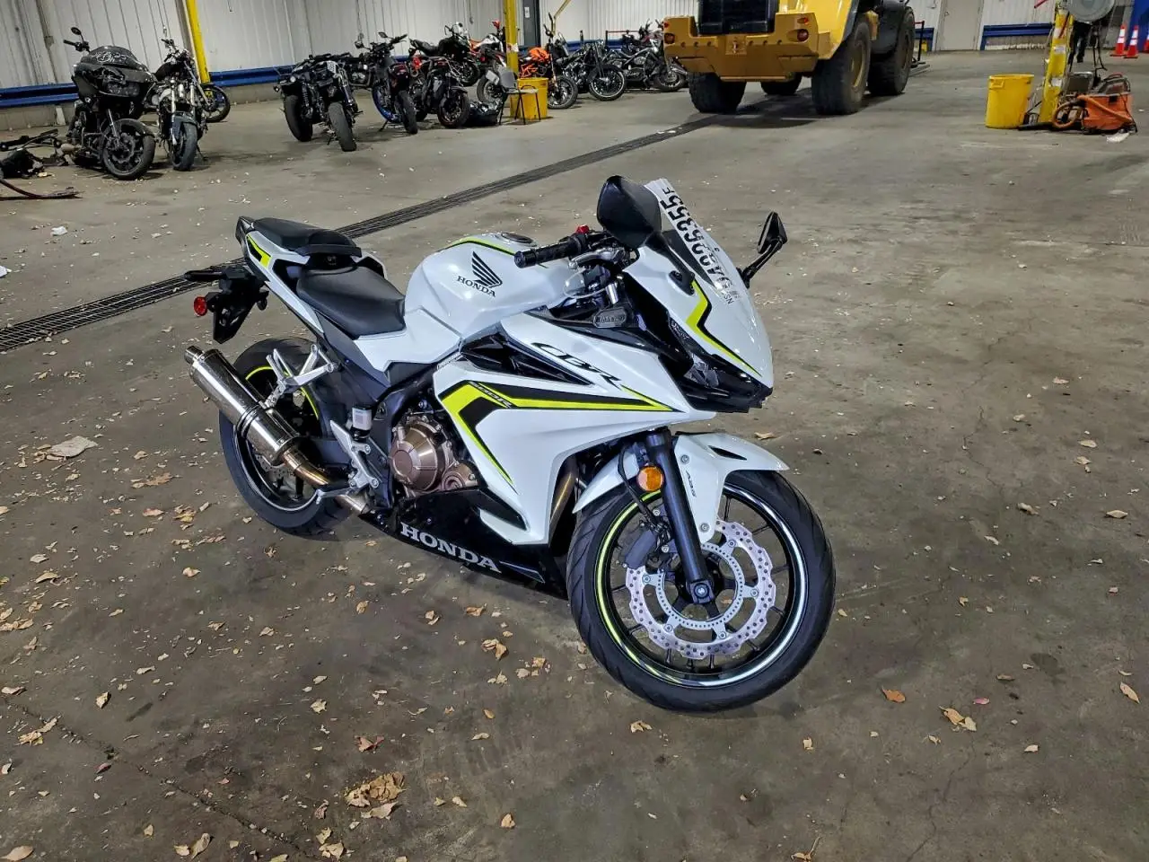 2021 HONDA CBR CYCLE WHITE VIN: MLHPC6254M5201245