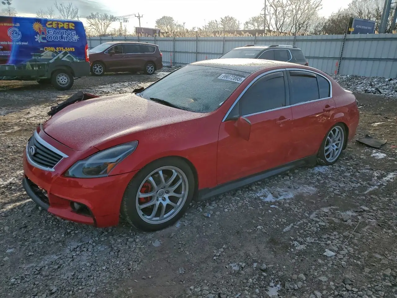 2012 INFINITI EX30 RED VIN: JN1CV6AR1CM675967