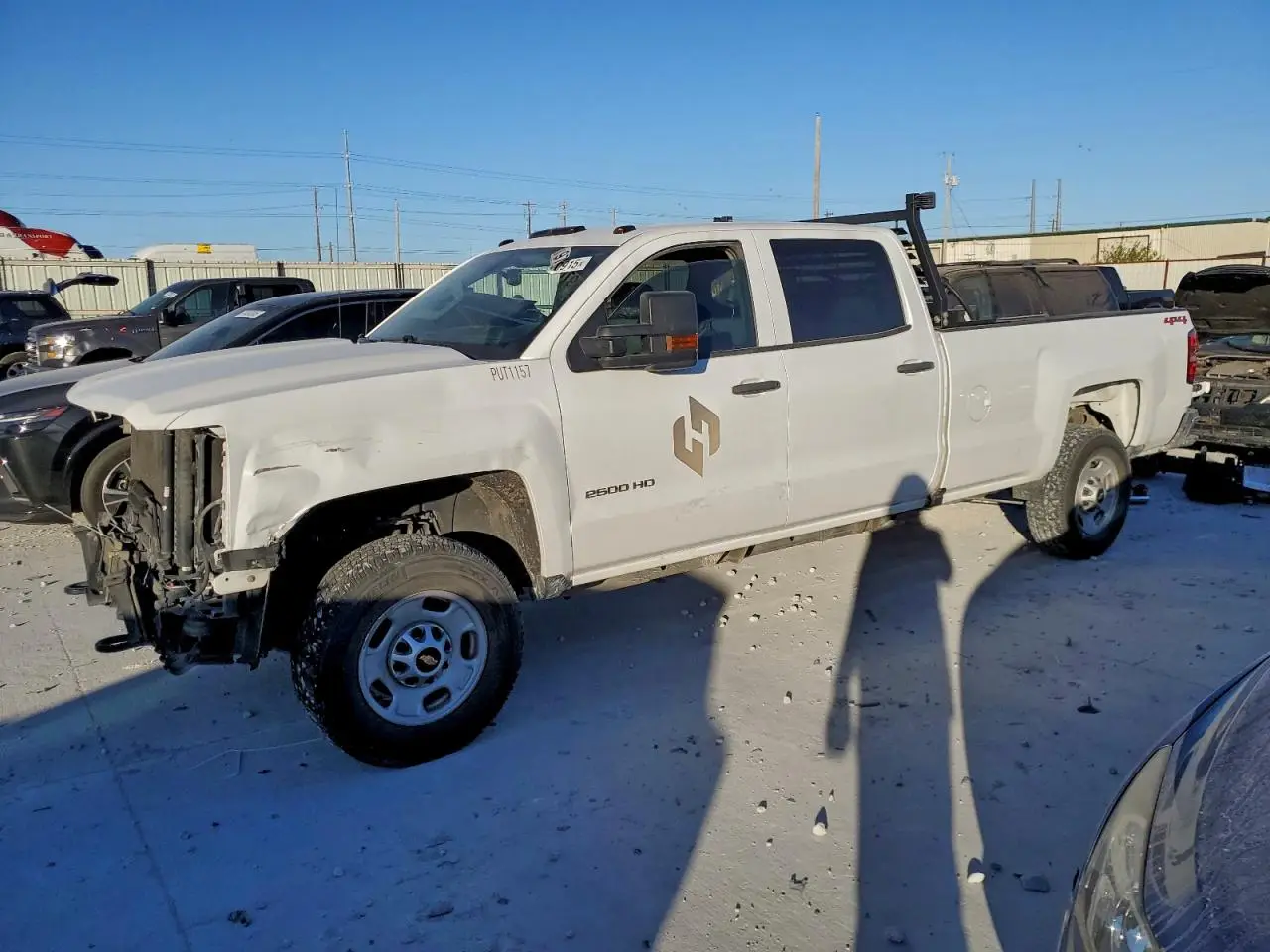 2019 CHEVROLET ALL Models WHITE VIN: 1GC1KREG9KF172228