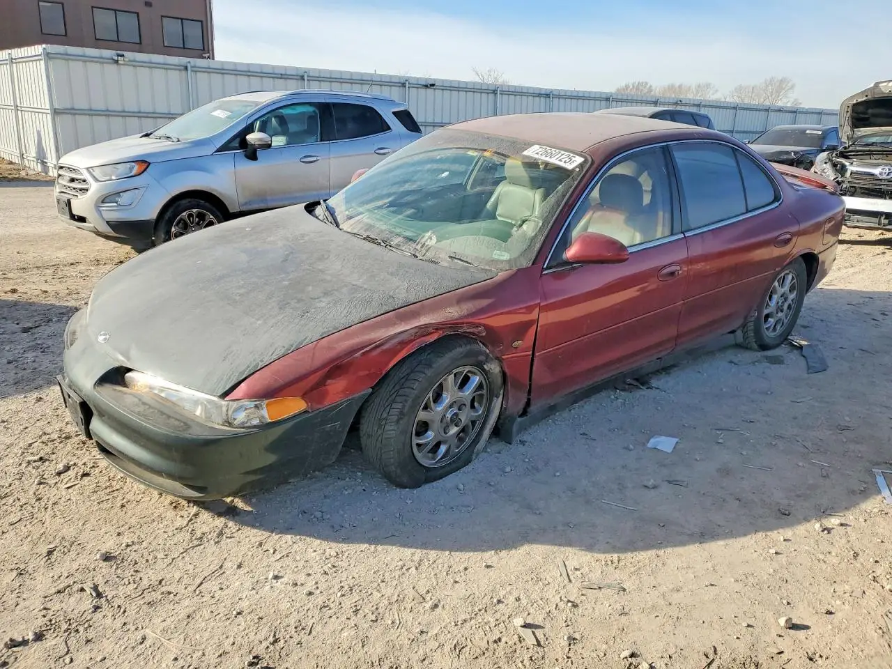 2000 OLDSMOBILE INTRIGUE RED VIN: 1G3WS52H9YF177465