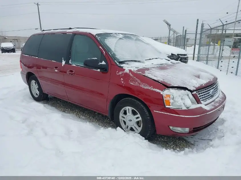 2005 FORD VAN Red VIN: 2FMDA52225BA22707