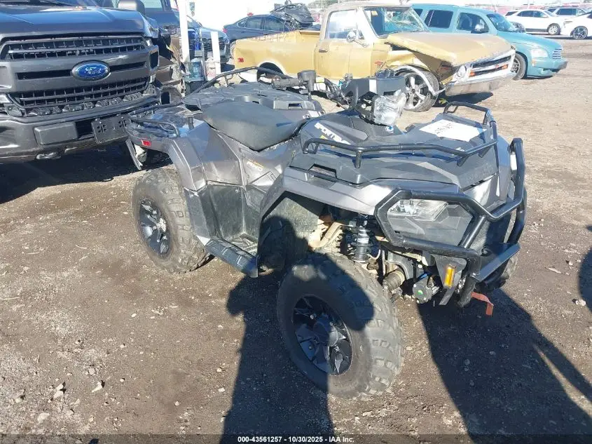 2021 POLARIS SPORTSMAN Gray VIN: 4XASEZ579MA704211