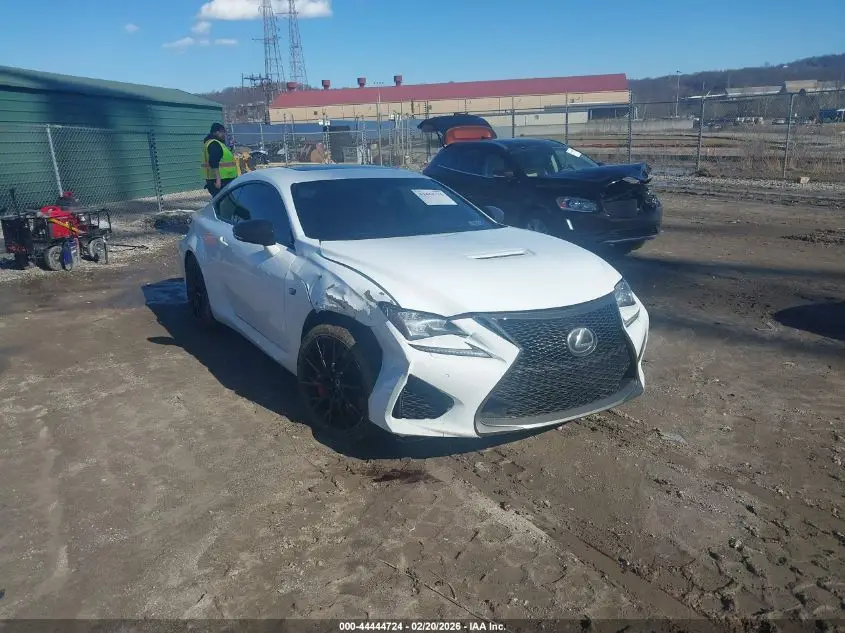 2016 LEXUS RC F White VIN: JTHHP5BC0G5005469