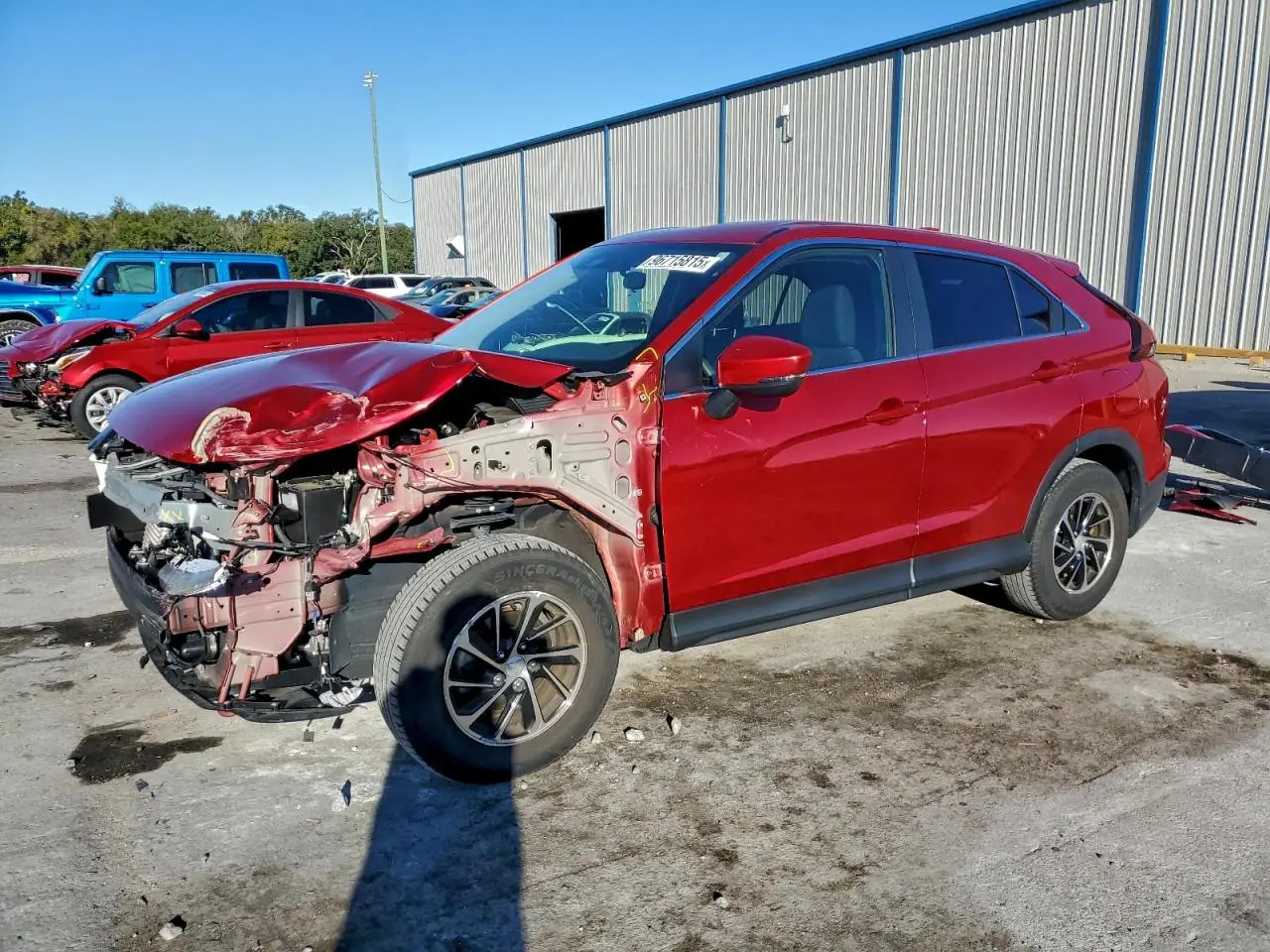 2022 MITSUBISHI OTHER RED VIN: JA4ASUAA5NZ013434